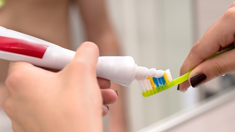Test de dentifrices blanchissants